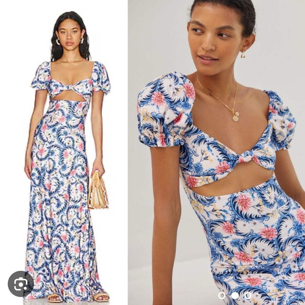 Agua Bendita Clare Maxi dress